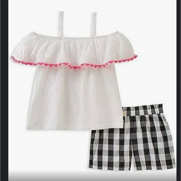 Girls Kate Spade size 6x short and top set - Picture 6 of 12